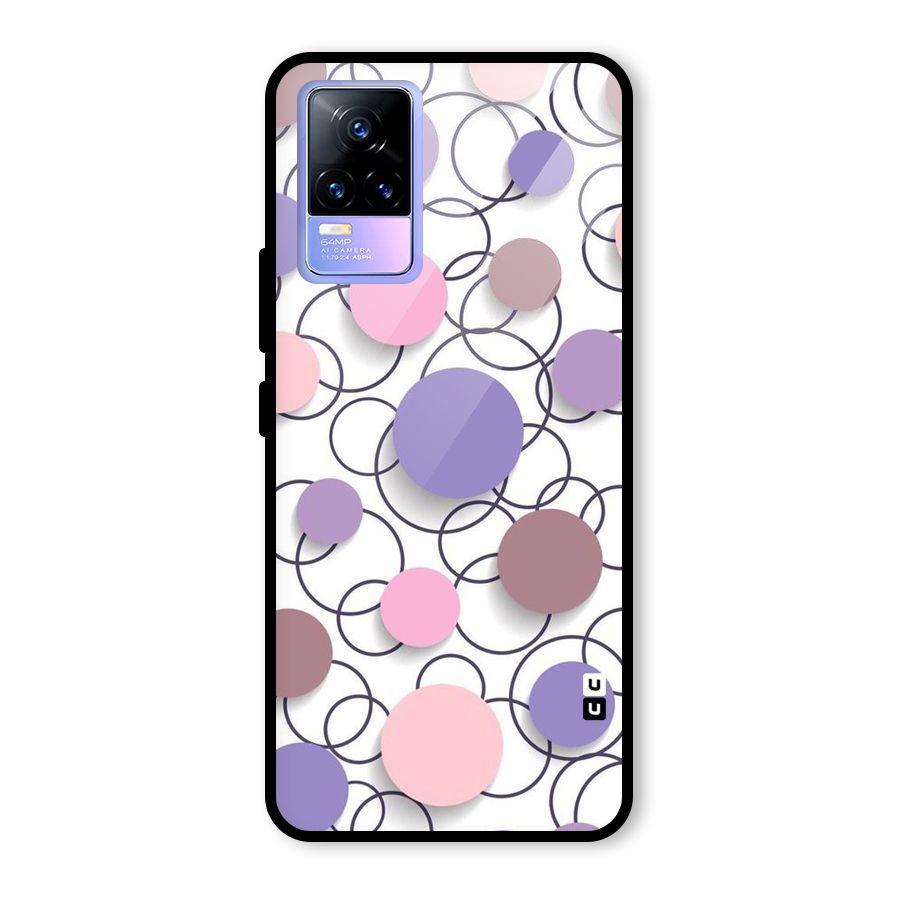 Circles And More Glass Back Case for Vivo Y73