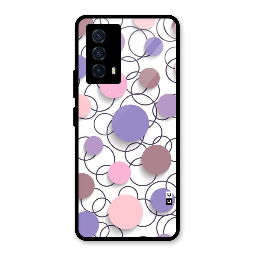 Circles And More Glass Back Case for Vivo iQOO Z5