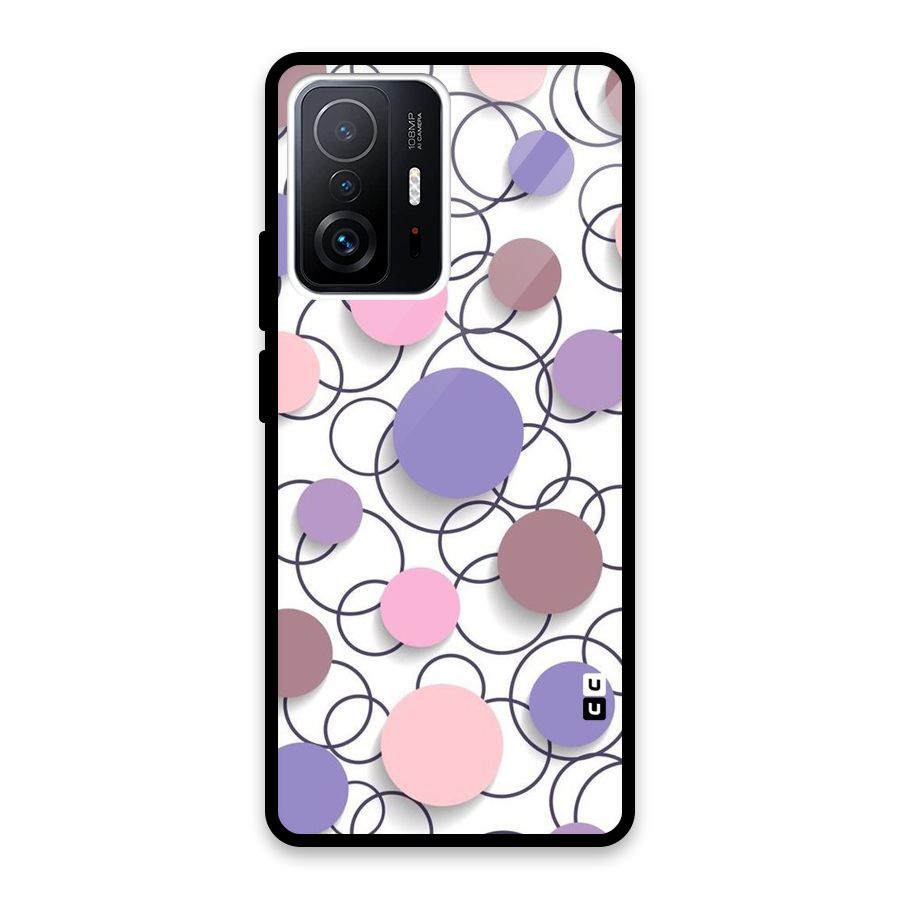 Circles And More Glass Back Case for Xiaomi 11T Pro