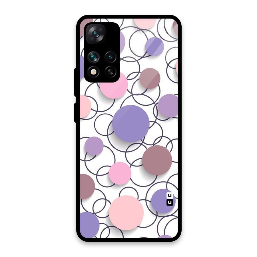 Circles And More Glass Back Case for Xiaomi 11i HyperCharge 5G
