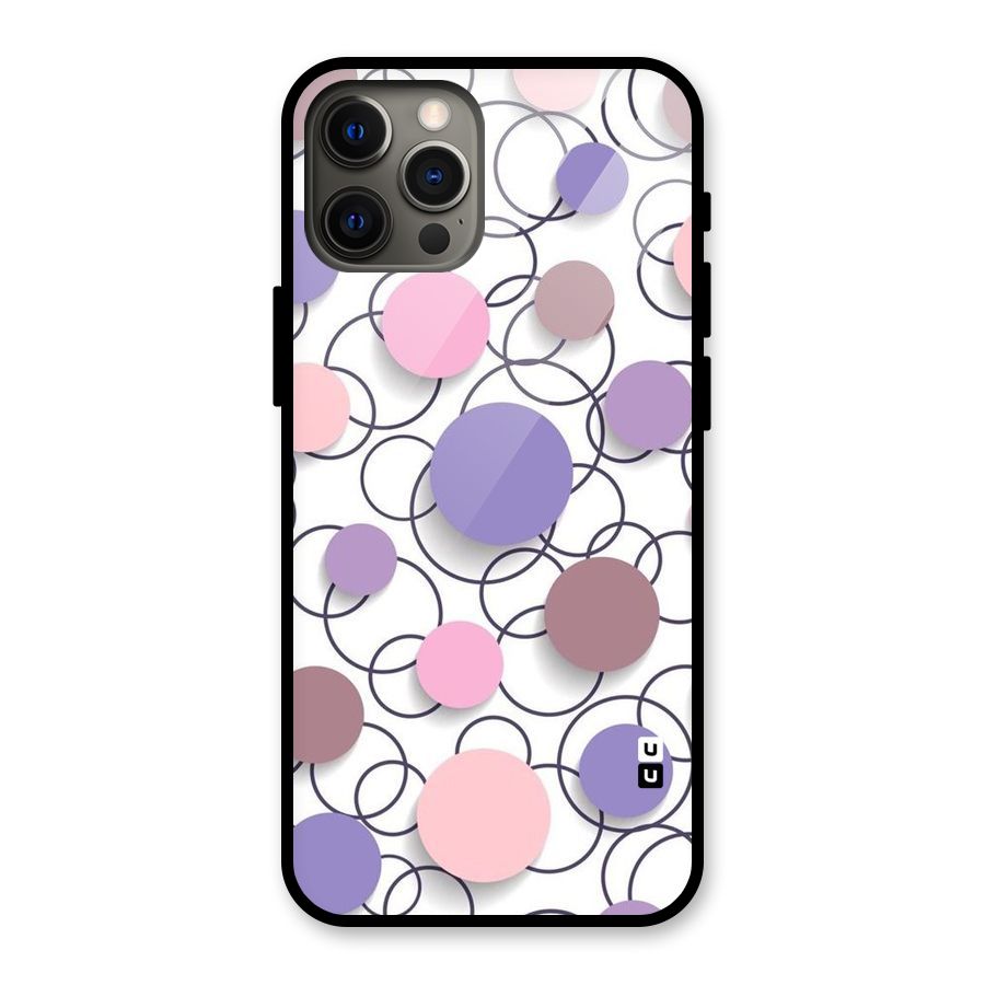Circles And More Glass Back Case for iPhone 12 Pro Max