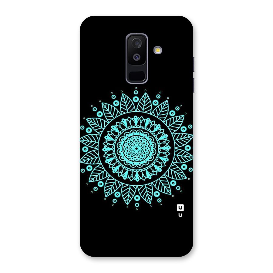 Circles Pattern Art Back Case for Galaxy A6 Plus