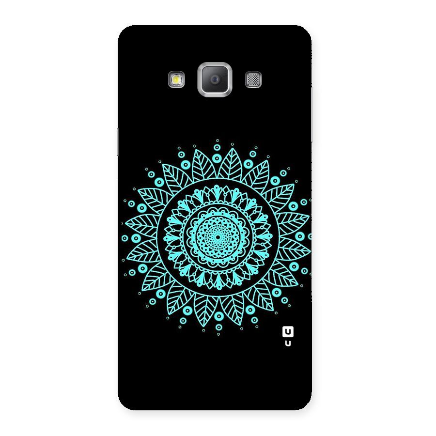 Circles Pattern Art Back Case for Galaxy A7