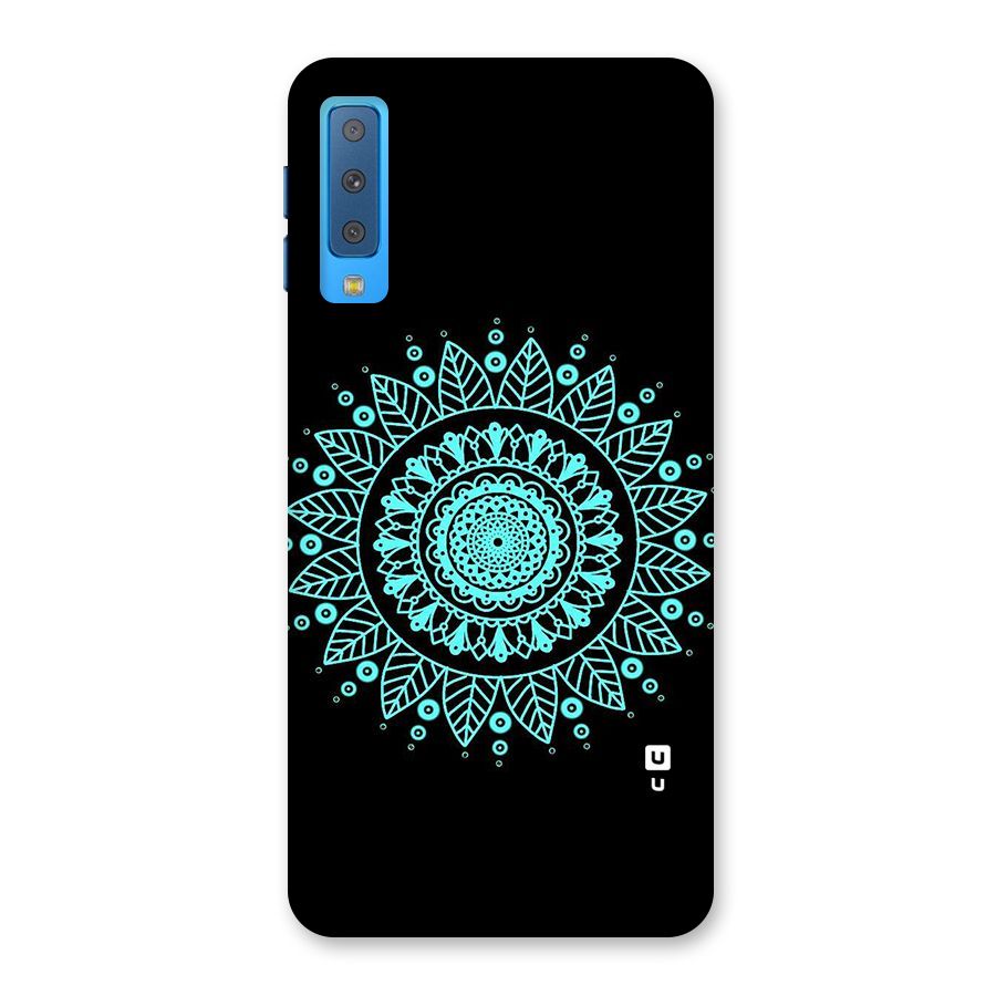 Circles Pattern Art Back Case for Galaxy A7 (2018)