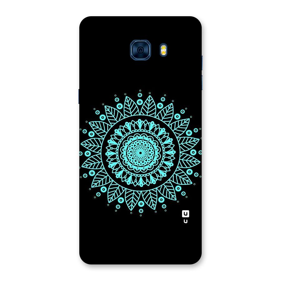 Circles Pattern Art Back Case for Galaxy C7 Pro