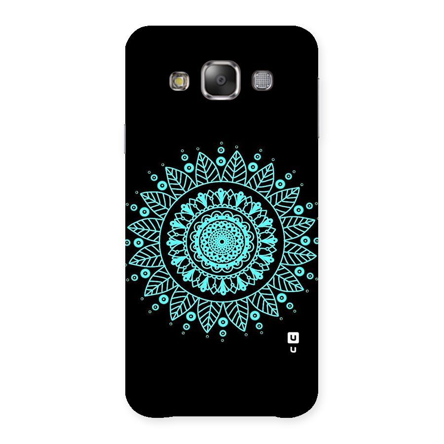 Circles Pattern Art Back Case for Galaxy E7