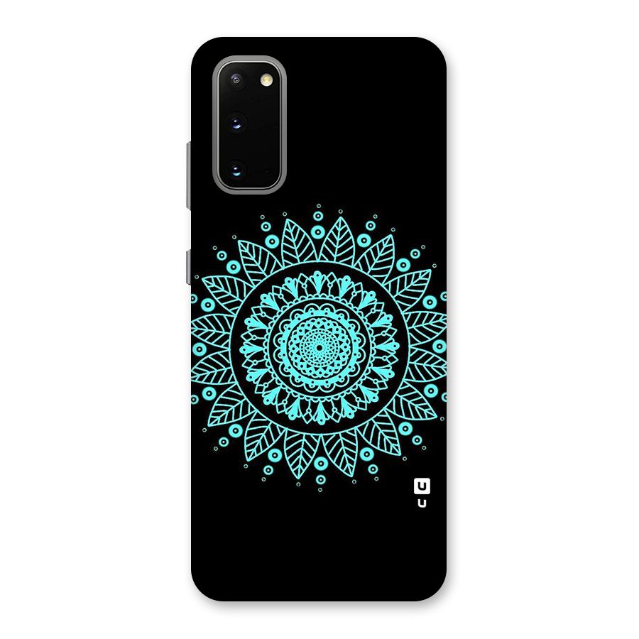 Circles Pattern Art Back Case for Galaxy S20