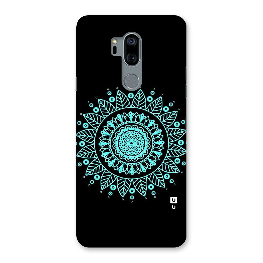 Circles Pattern Art Back Case for LG G7