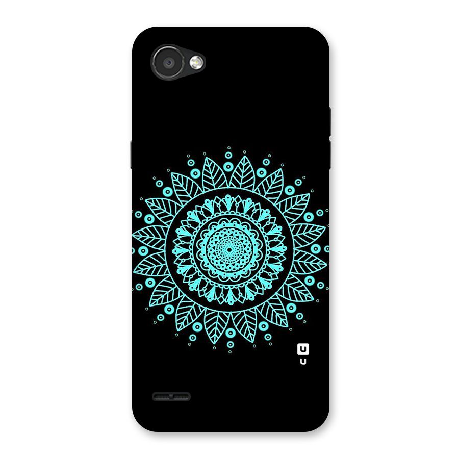 Circles Pattern Art Back Case for LG Q6