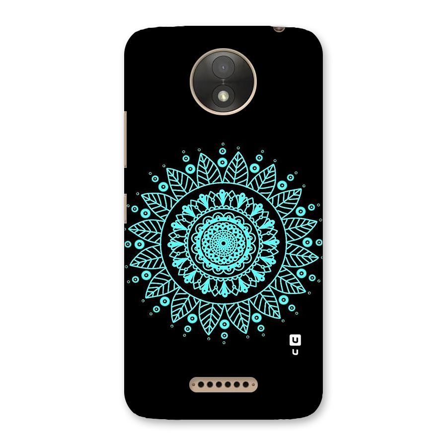 Circles Pattern Art Back Case for Moto C Plus