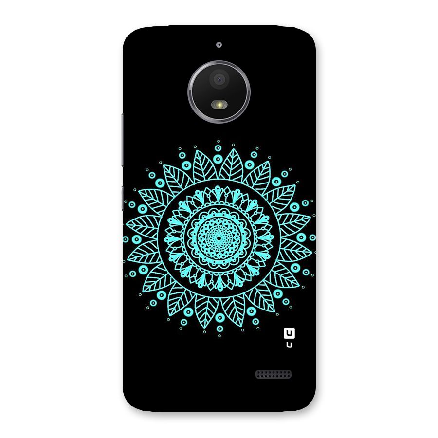 Circles Pattern Art Back Case for Moto E4