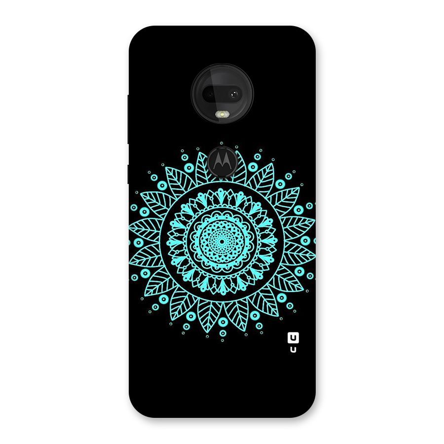 Circles Pattern Art Back Case for Moto G7