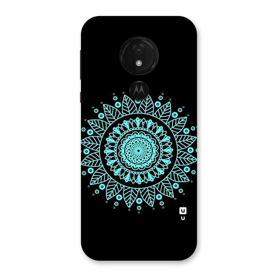 Circles Pattern Art Back Case for Moto G7 Power