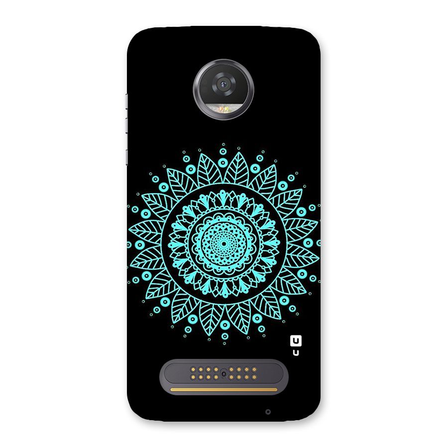 Circles Pattern Art Back Case for Moto Z2 Play