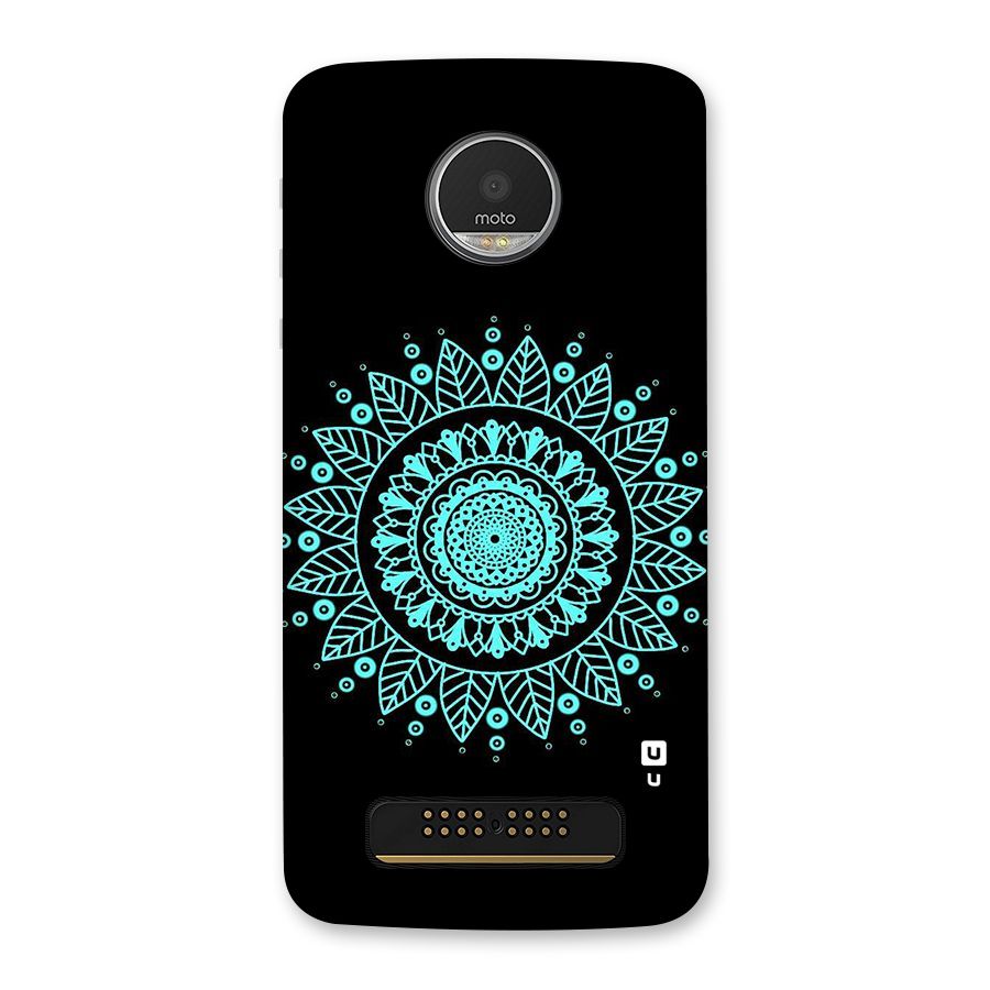 Circles Pattern Art Back Case for Moto Z Play