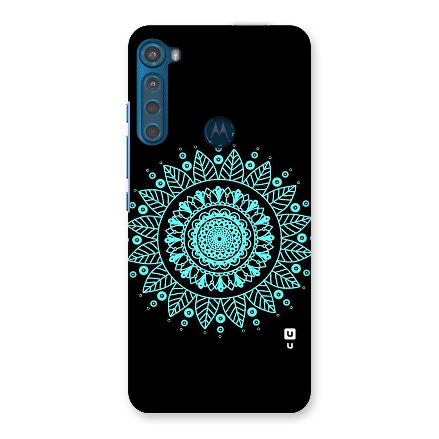 Circles Pattern Art Back Case for Motorola One Fusion Plus