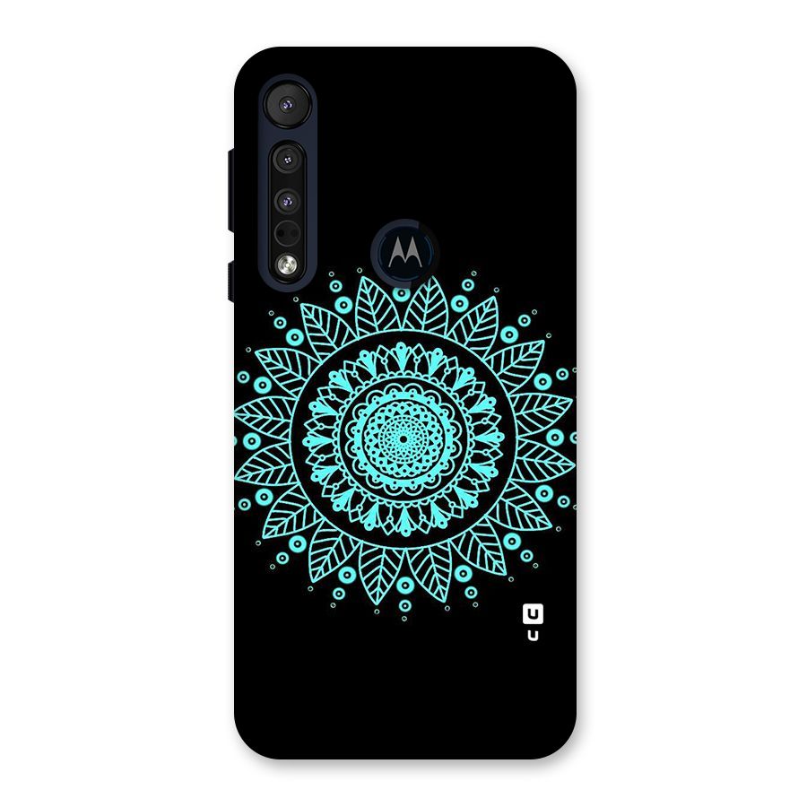 Circles Pattern Art Back Case for Motorola One Macro