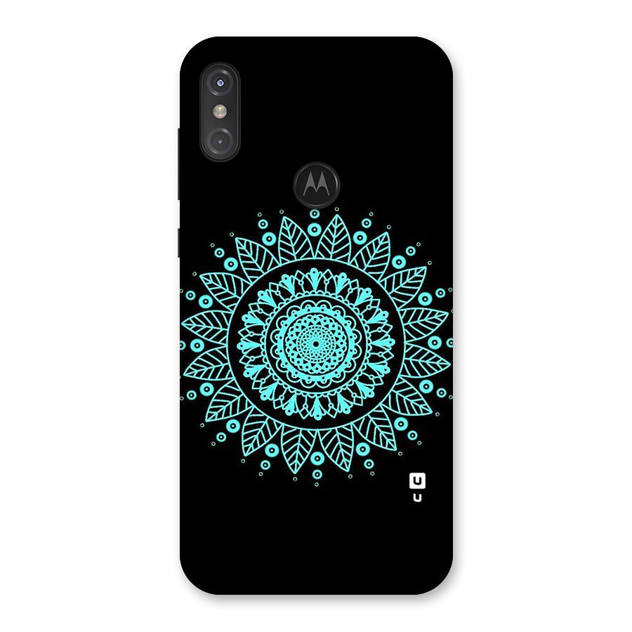 Circles Pattern Art Back Case for Motorola One Power