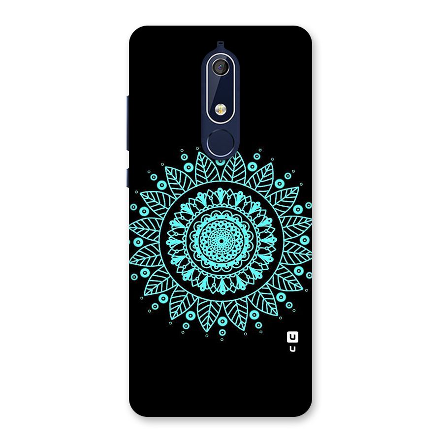 Circles Pattern Art Back Case for Nokia 5.1
