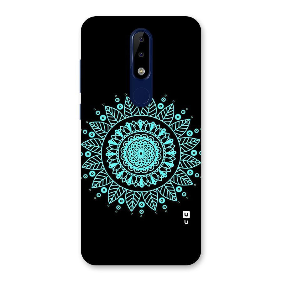 Circles Pattern Art Back Case for Nokia 5.1 Plus