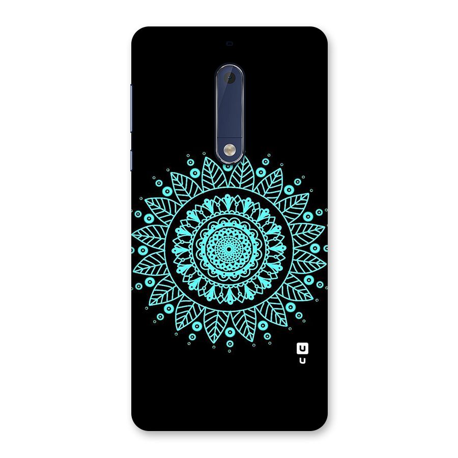 Circles Pattern Art Back Case for Nokia 5