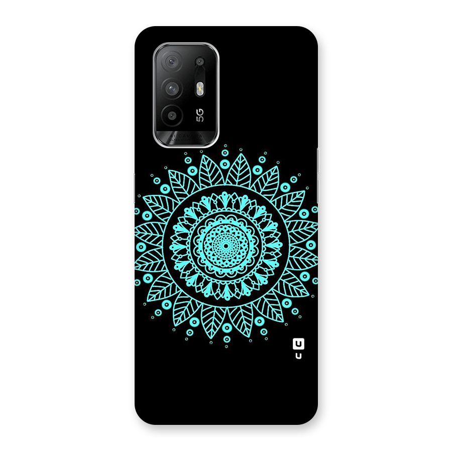 Circles Pattern Art Back Case for Oppo F19 Pro Plus 5G