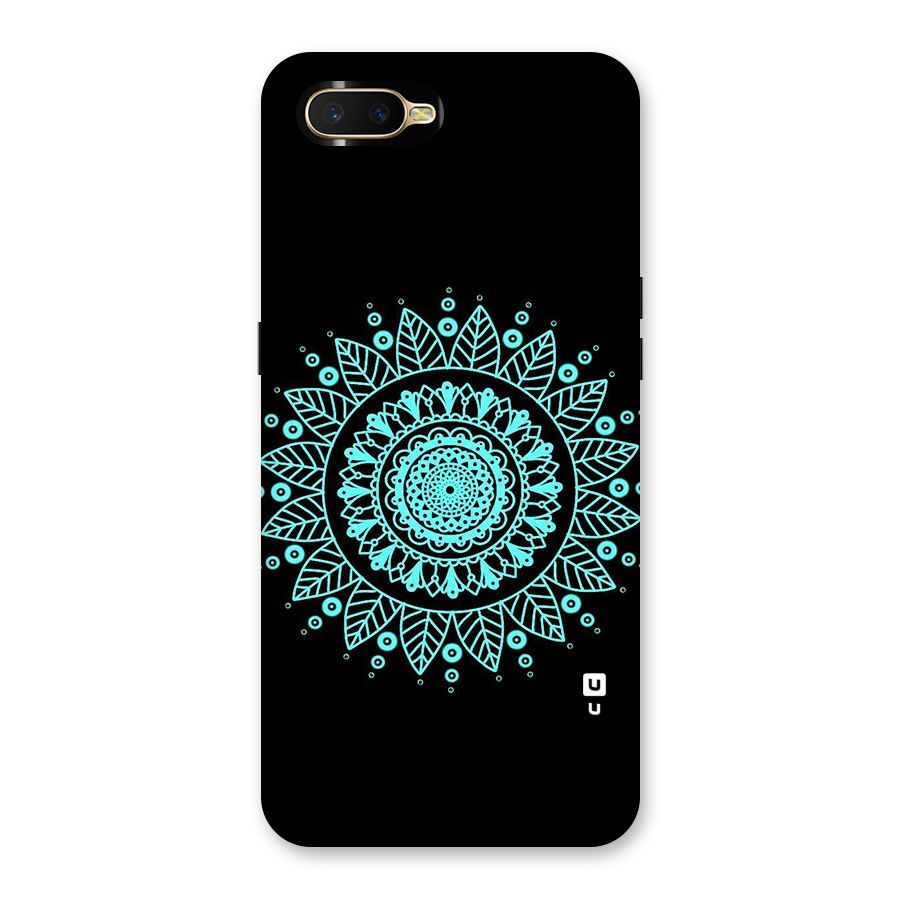 Circles Pattern Art Back Case for Oppo K1