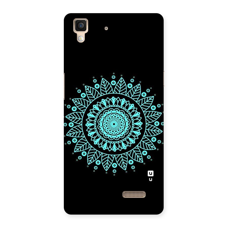 Circles Pattern Art Back Case for Oppo R7