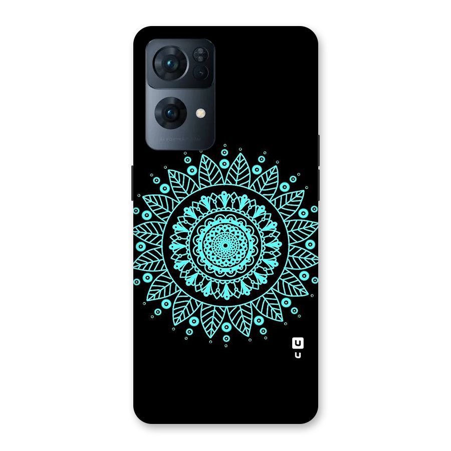 Circles Pattern Art Back Case for Oppo Reno7 Pro 5G