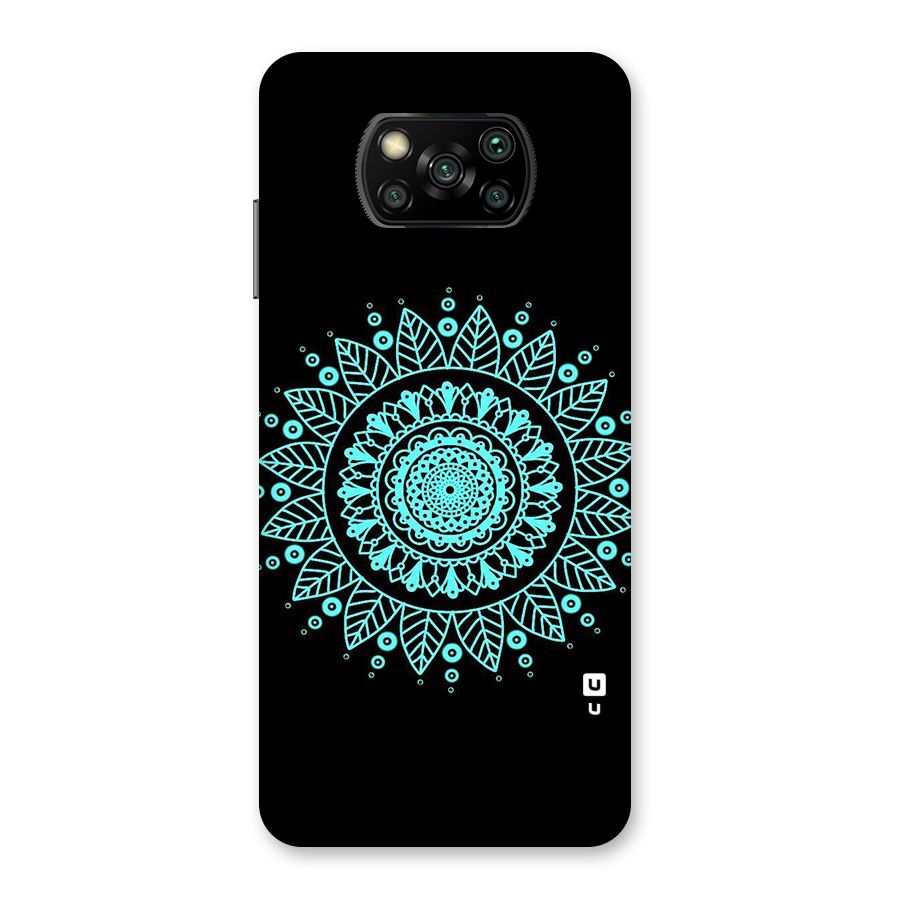 Circles Pattern Art Back Case for Poco X3