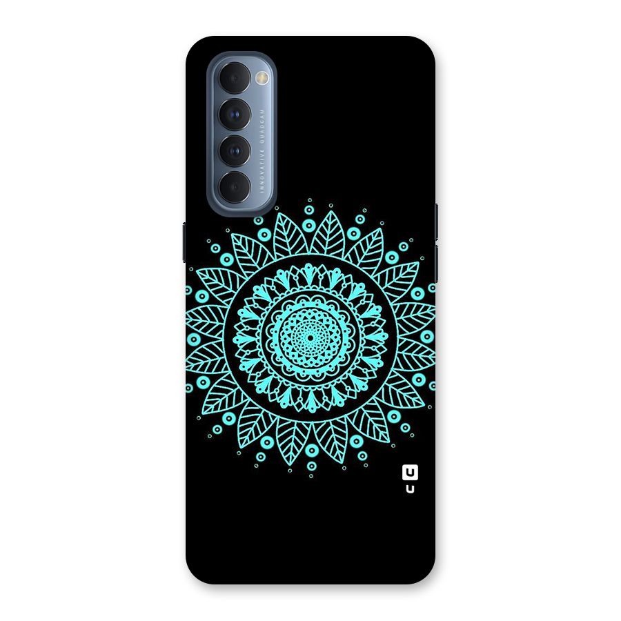Circles Pattern Art Back Case for Reno4 Pro