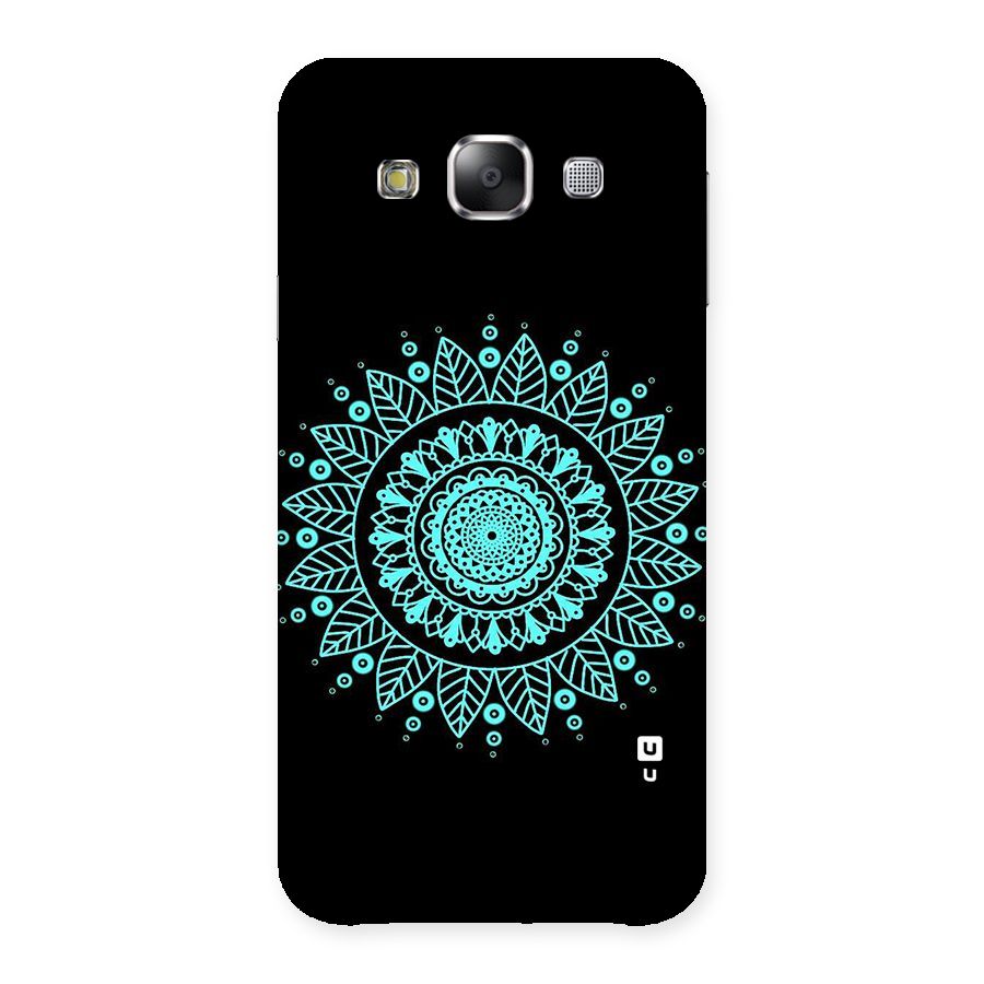 Circles Pattern Art Back Case for Samsung Galaxy E5