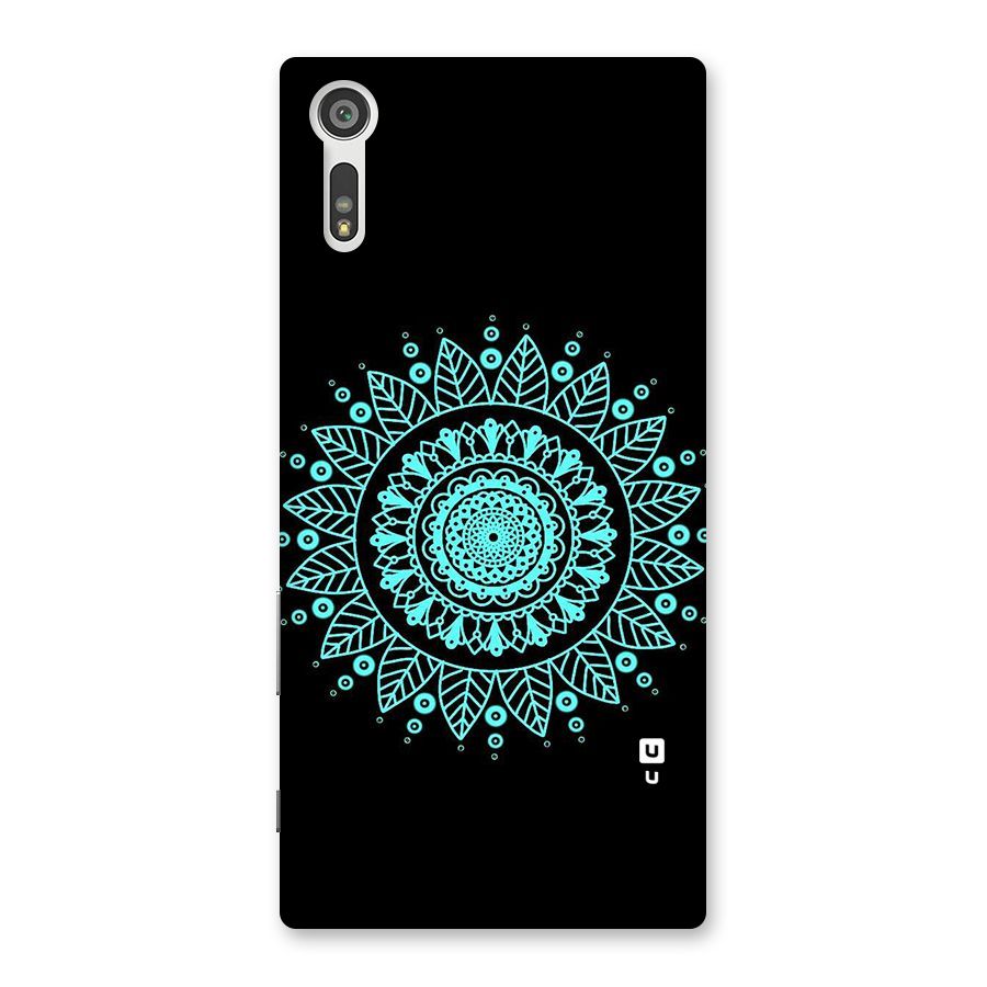 Circles Pattern Art Back Case for Xperia XZ