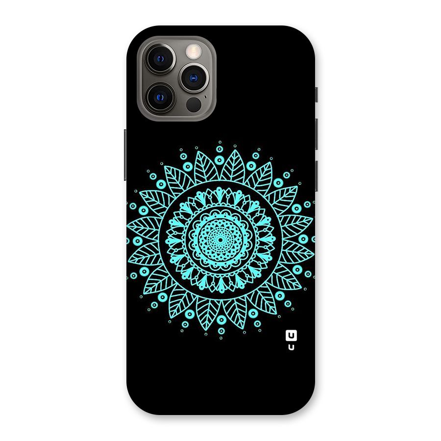 Circles Pattern Art Back Case for iPhone 12 Pro