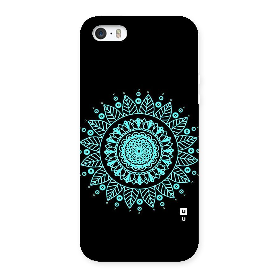 Circles Pattern Art Back Case for iPhone SE