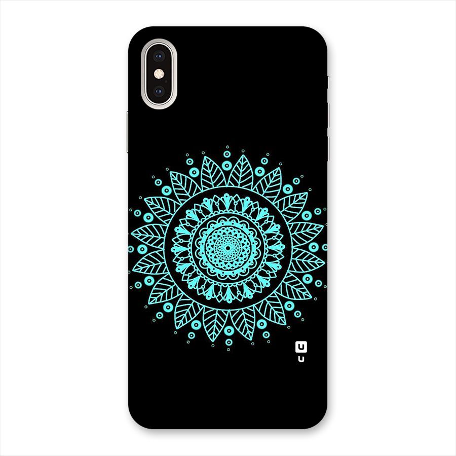 Circles Pattern Art Back Case for iPhone XS Max