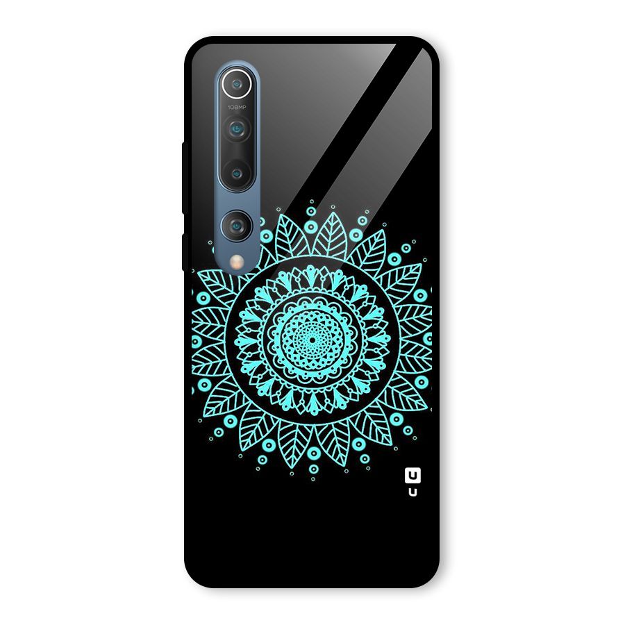 Circles Pattern Art Glass Back Case for Mi 10