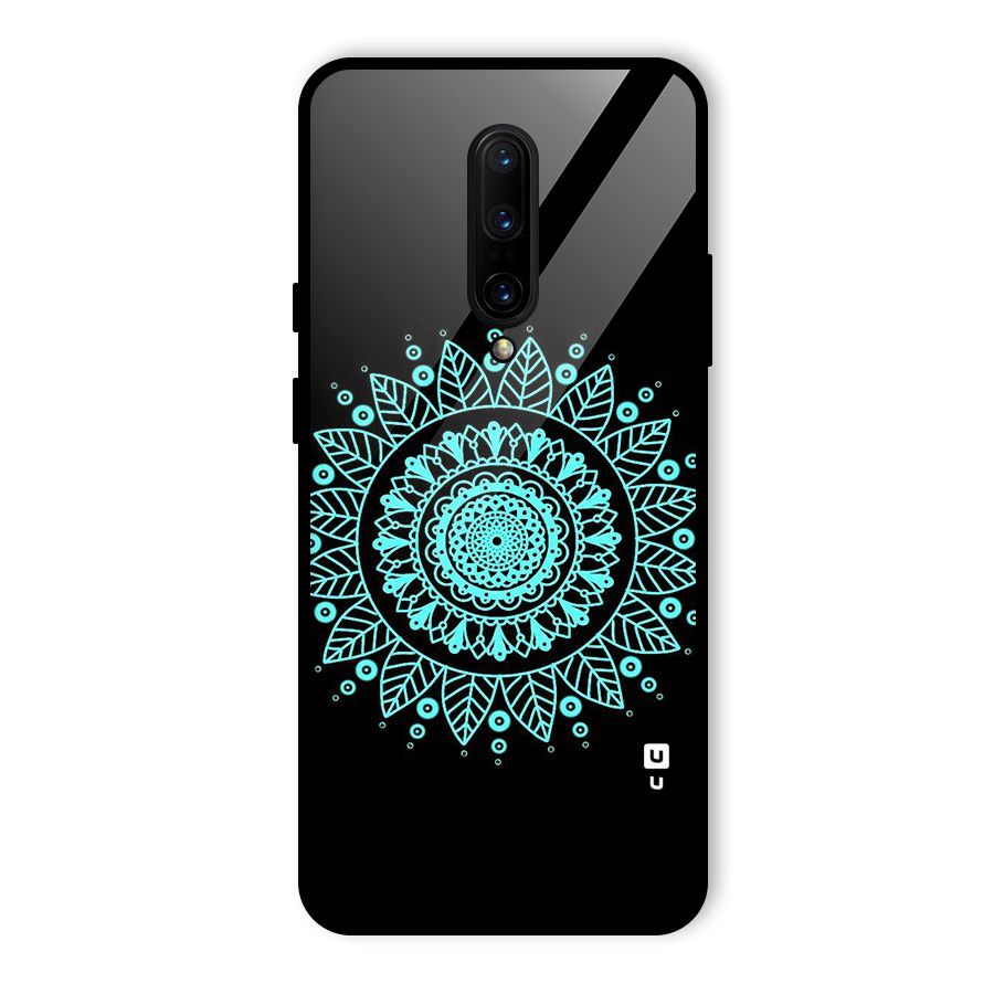 Circles Pattern Art Glass Back Case for OnePlus 7 Pro