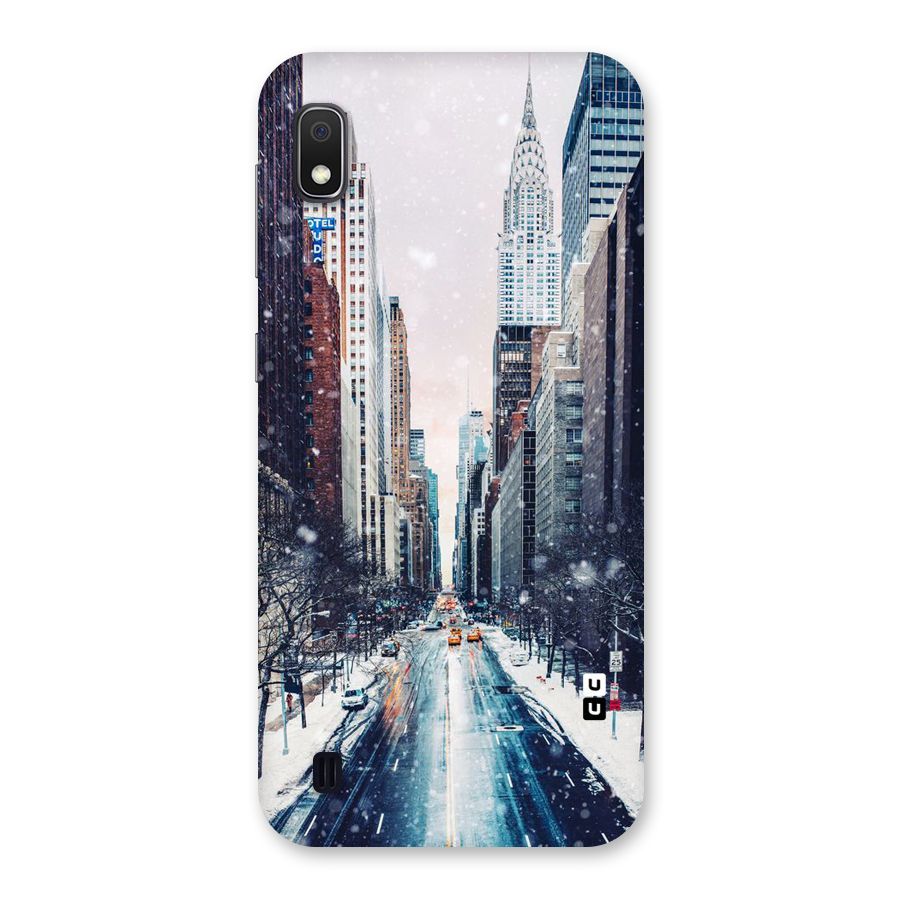City Snow Back Case for Galaxy A10