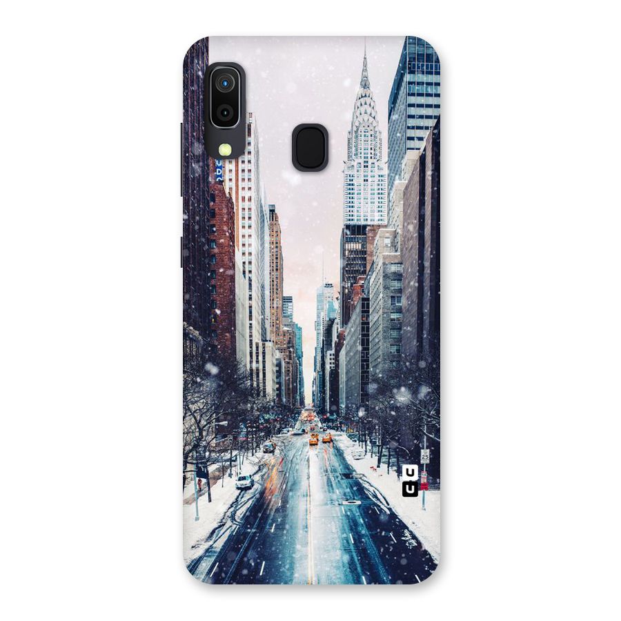 City Snow Back Case for Galaxy A30