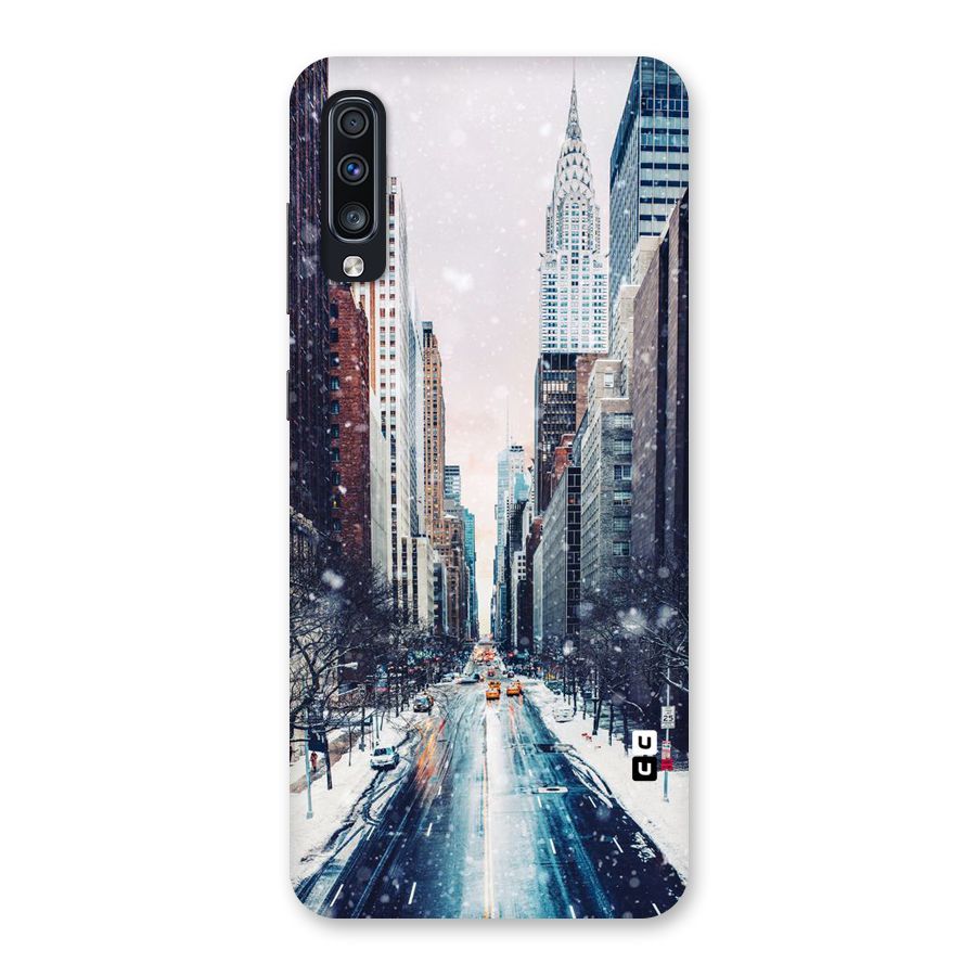 City Snow Back Case for Galaxy A70