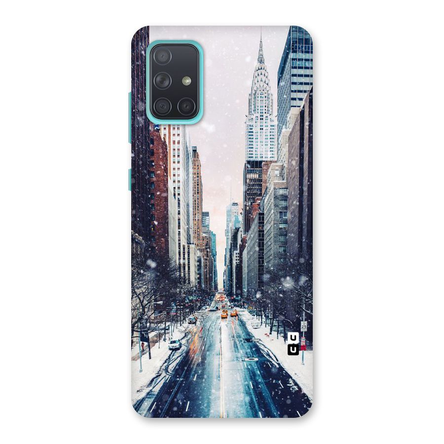 City Snow Back Case for Galaxy A71
