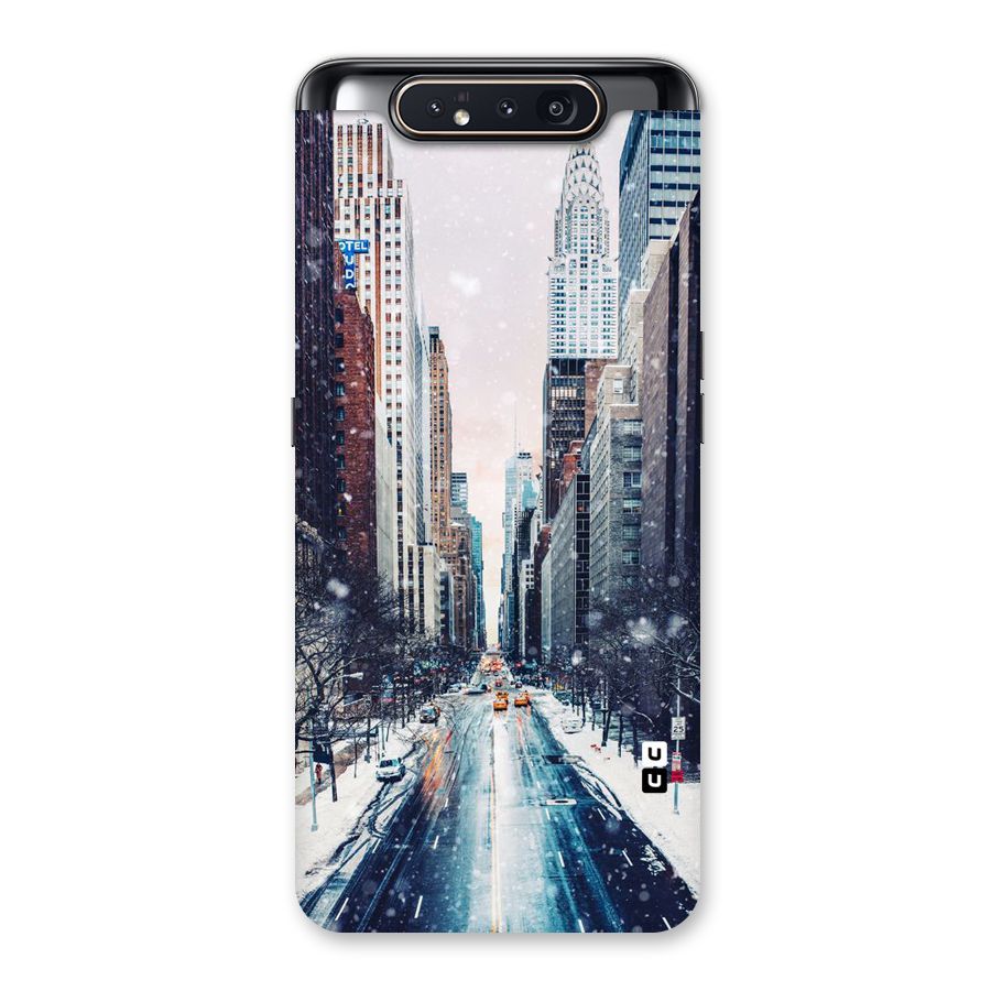 City Snow Back Case for Galaxy A80