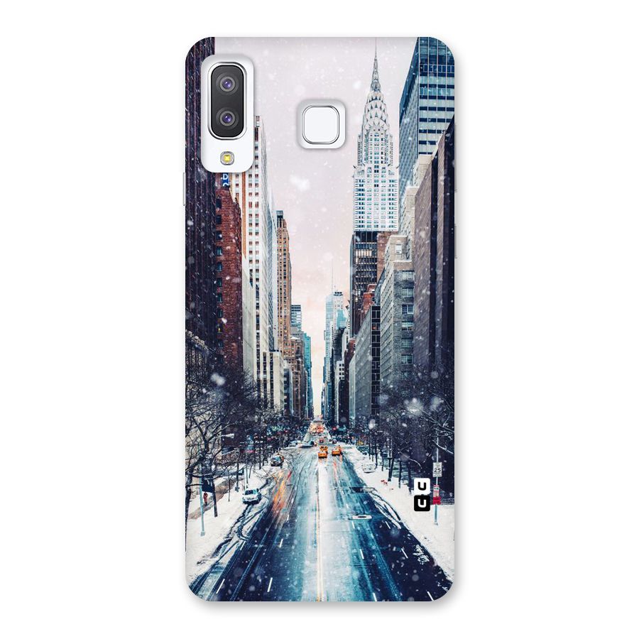 City Snow Back Case for Galaxy A8 Star