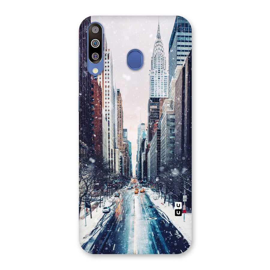 City Snow Back Case for Galaxy M30