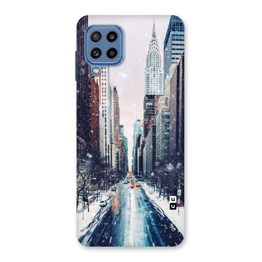 City Snow Back Case for Galaxy M32