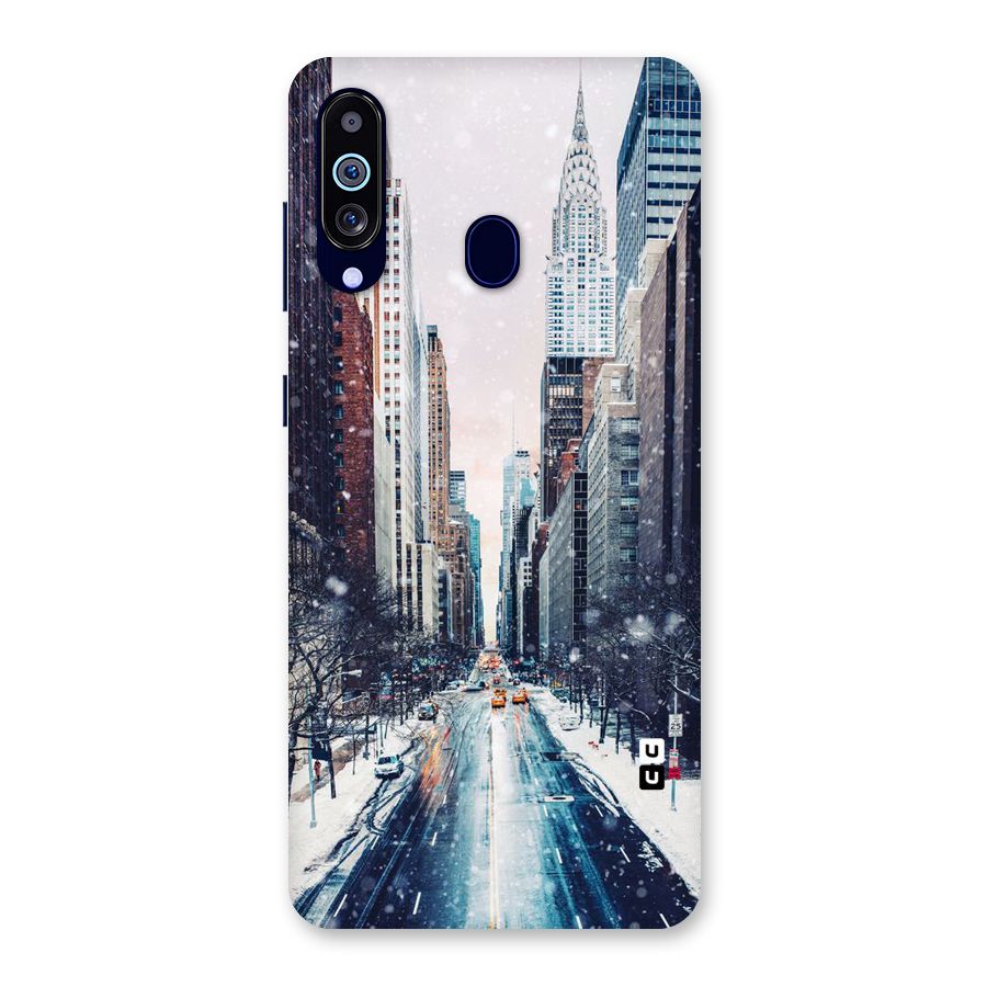 City Snow Back Case for Galaxy M40