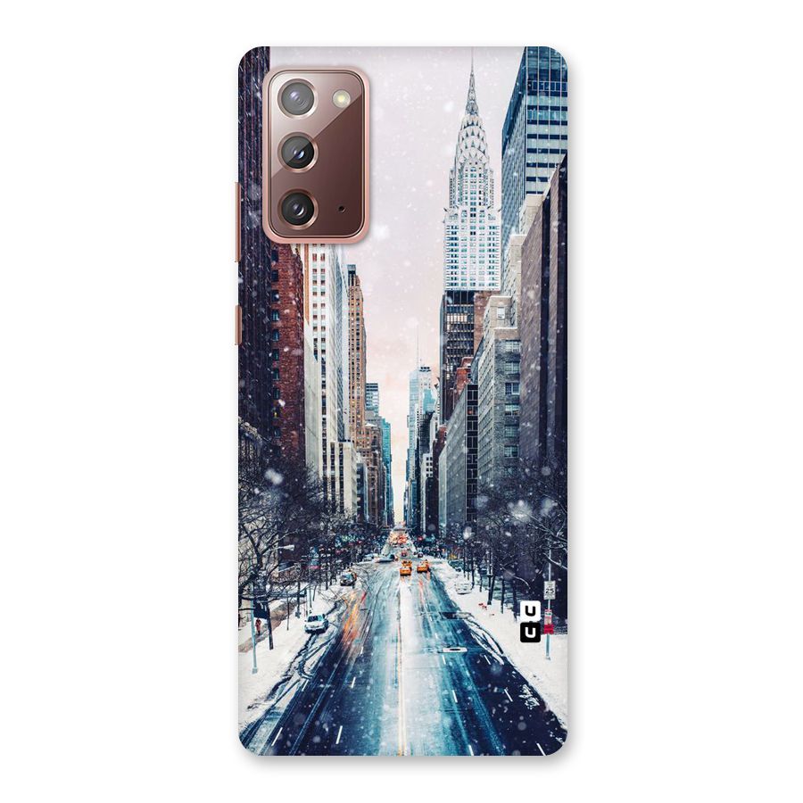 City Snow Back Case for Galaxy Note 20