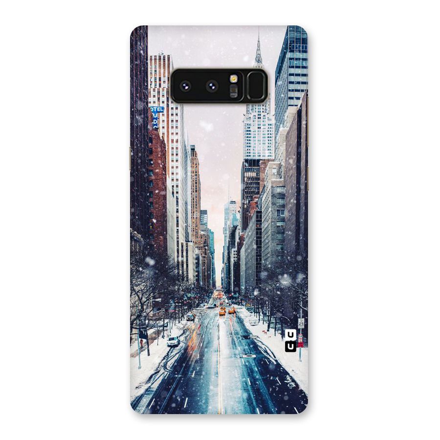 City Snow Back Case for Galaxy Note 8
