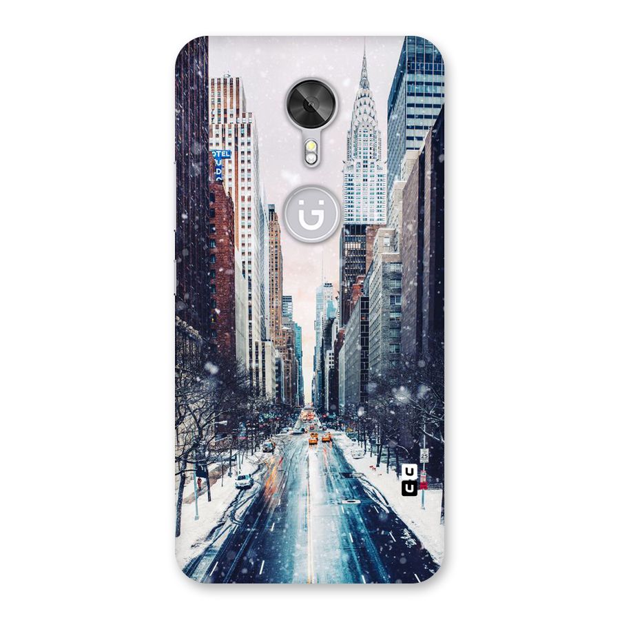 City Snow Back Case for Gionee A1